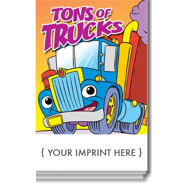 Tons Of Trucks Activity Pad - Image 1