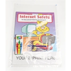 Internet Safety Coloring and Activity Book Fun Pack