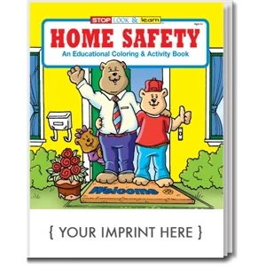 Home Safety Coloring and Activity Book
