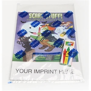 Scary Stuff Coloring Book Fun Pack