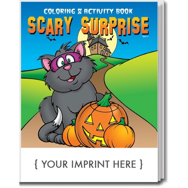 Scary Surprise Coloring and Activity Book - Image 1