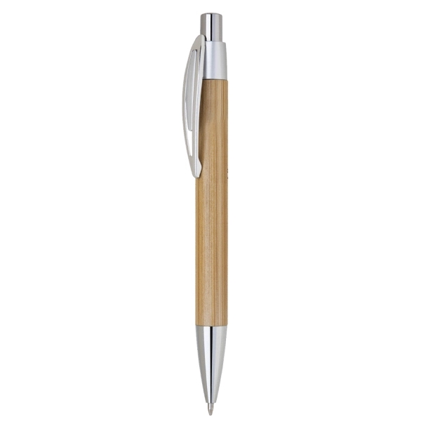 ECO Bamboo Click Action Ballpoint Pen - Image 3