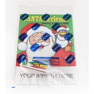 Santa and Friends Coloring and Activity Book Fun Pack