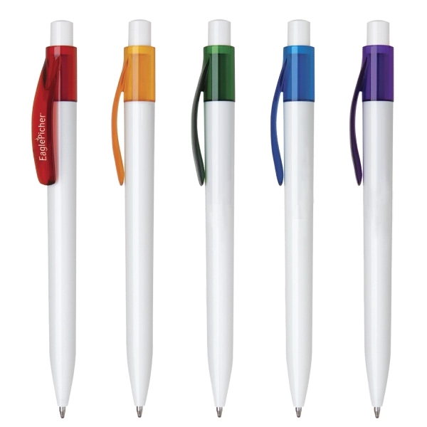 Plastic Click Action Ballpoint Pen - Image 9