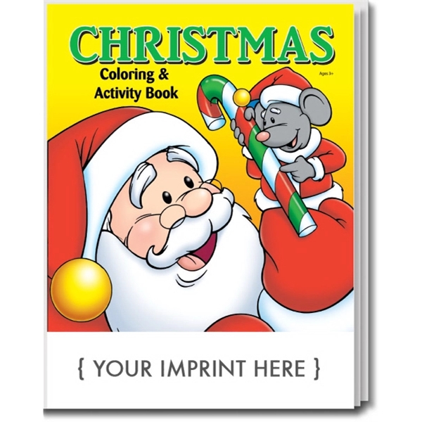 Christmas Coloring and Activity Book - Image 1