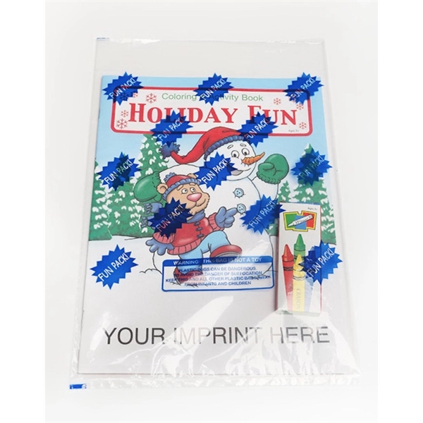 Holiday Fun Coloring and Activity Book Fun Pack - Image 1