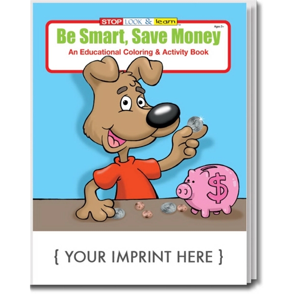 Be Smart, Save Money Coloring and Activity Book - Image 1