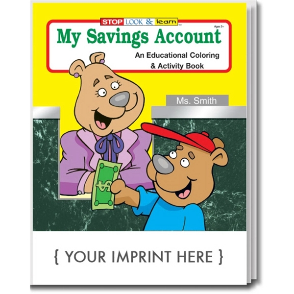 My Savings Account Coloring and Activity Book - Image 1