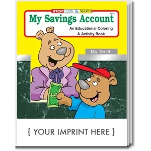 My Savings Account Coloring and Activity Book