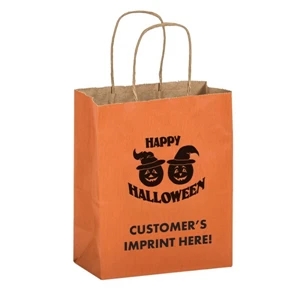 Halloween Paper Shopping Bags Pumpkins