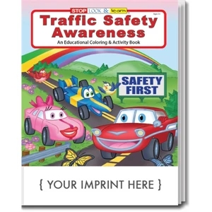 Traffic Safety Awareness Coloring Book