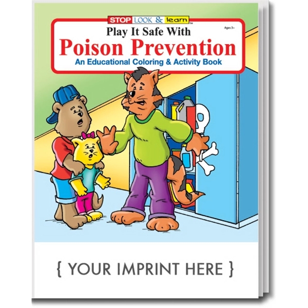 Play it Safe with Poison Prevention Coloring & Activity Book - Image 1