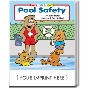 Pool Safety Coloring and Activity Book