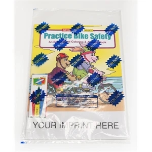 Practice Bike Safety Coloring and Activity Book Fun Pack