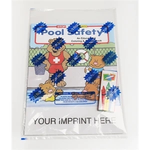 Pool Safety Coloring and Activity Book Fun Pack