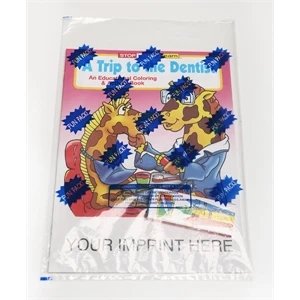 A Trip to the Dentist Coloring and Activity Book Fun Pack