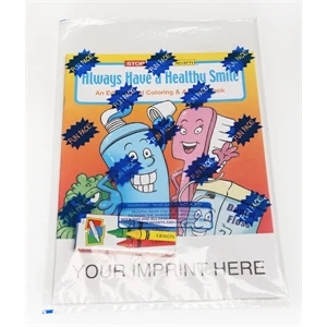 Always Have a Healthy Smile Coloring Book Fun Pack