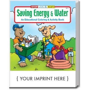 Saving Energy and Water Coloring and Activity Book