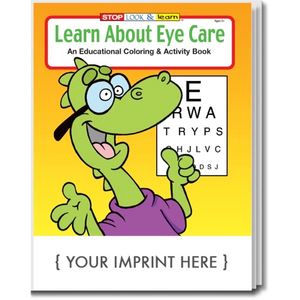 Learn About Eye Care Coloring and Activity Book - Image 1