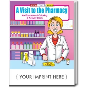 A Visit to the Pharmacy Coloring and Activity Book