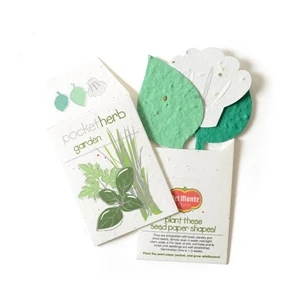 Seed Paper Pocket Garden, Herb