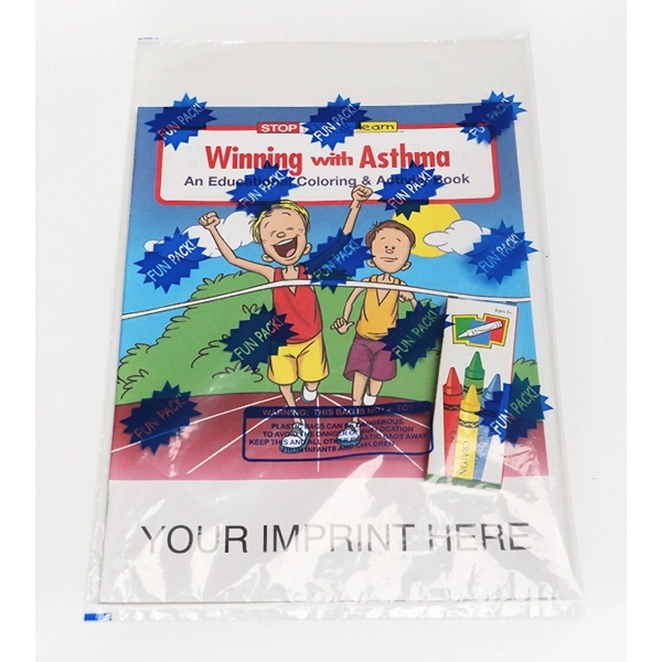 Winning With Asthma Coloring and Activity Book Fun Pack - Image 1
