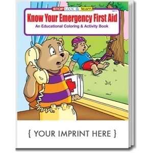 Know Your Emergency First Aid Coloring and Activity Book