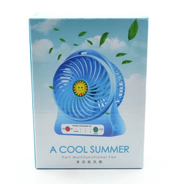 Desktop Rechargeable USB Fan With 3 Speed And 1200mAh Built - Image 2