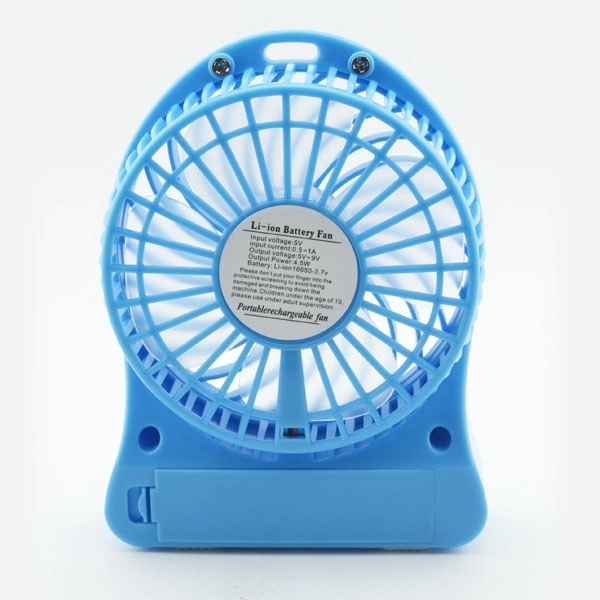 Desktop Rechargeable USB Fan With 3 Speed And 1200mAh Built - Image 3