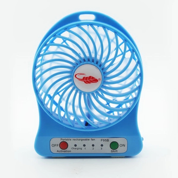 Desktop Rechargeable USB Fan With 3 Speed And 1200mAh Built - Image 4