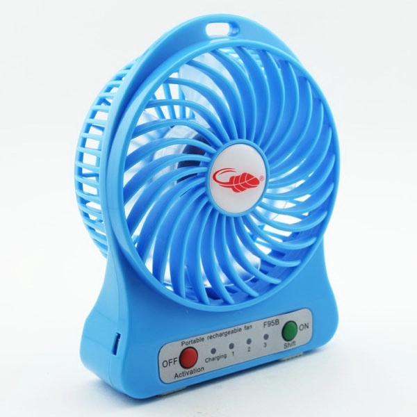 Desktop Rechargeable USB Fan With 3 Speed And 1200mAh Built - Image 5