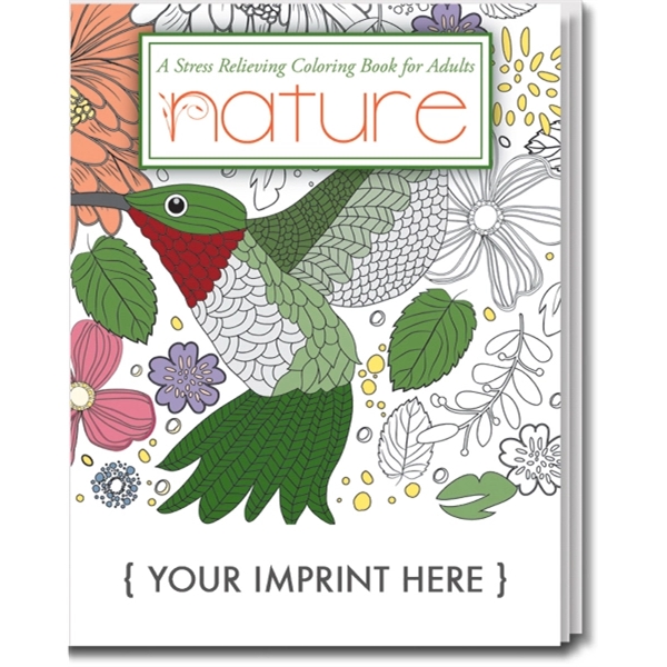 Nature. Stress Relieving Coloring Books for Adults - Image 2