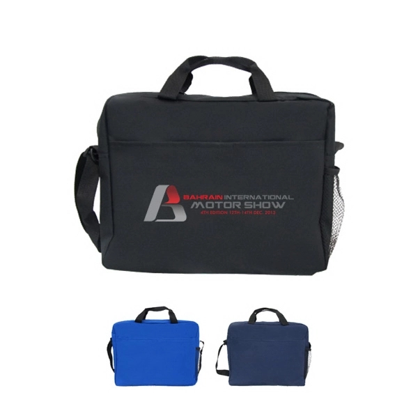 Budget Meeting Briefcase with Rear ID Holder - Image 1