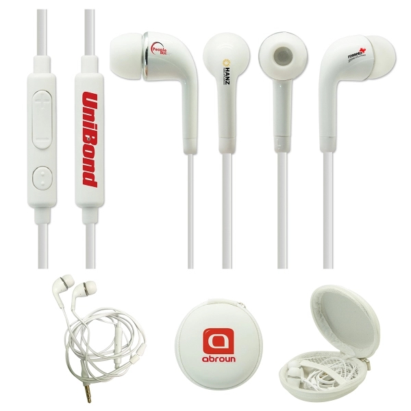 Premium Harmony Ear buds - White - Image 1