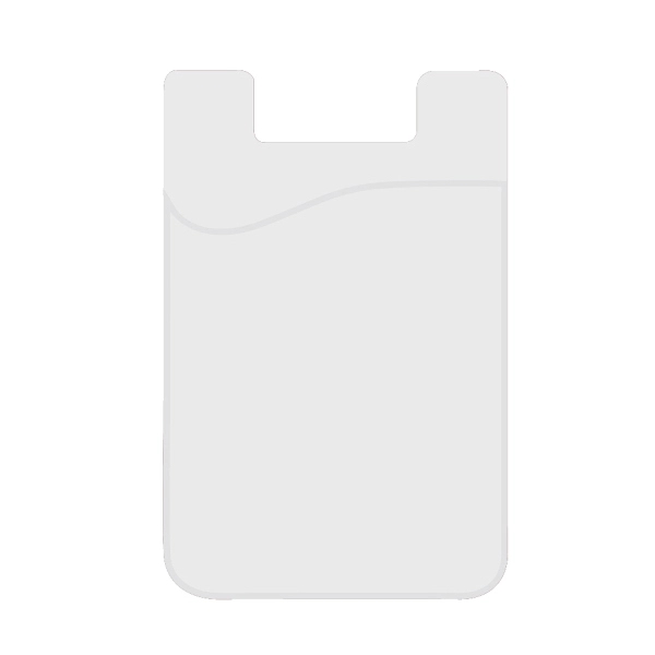 Silicon Smartphone Wallet with Removable Screen Cleaner - Image 7