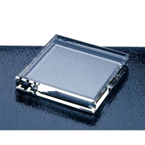 Beveled Square Paperweight