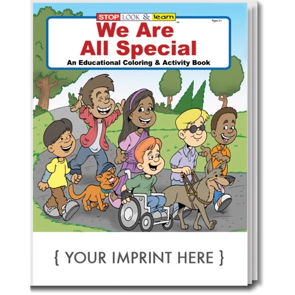 We Are All Special Coloring and Activity Book - Image 1