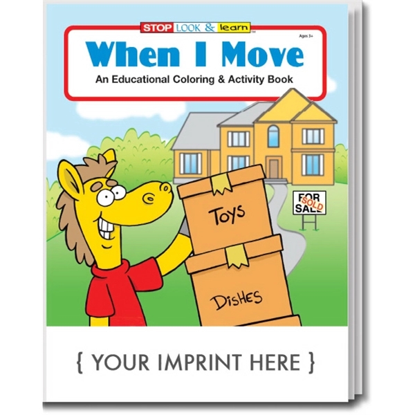 When I Move Coloring and Activity Book - Image 1