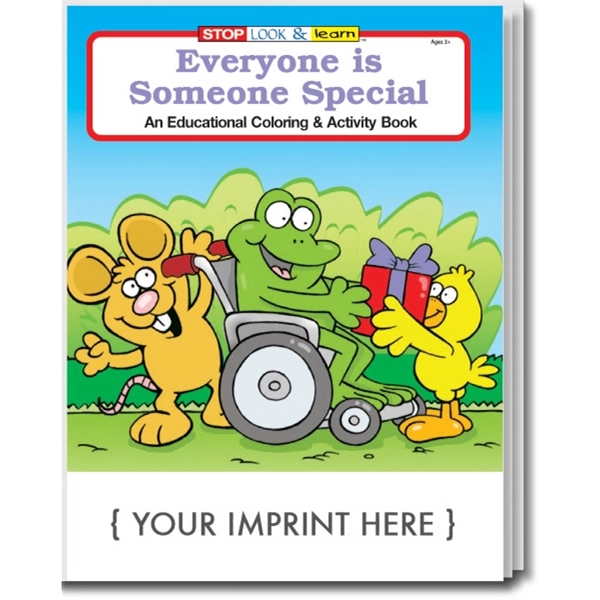 Everyone is Someone Special Coloring and Activity Book  - Image 1