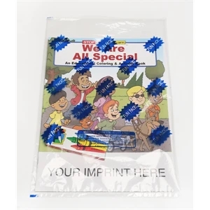 We Are All Special Colouring and Activity Book Fun Pack
