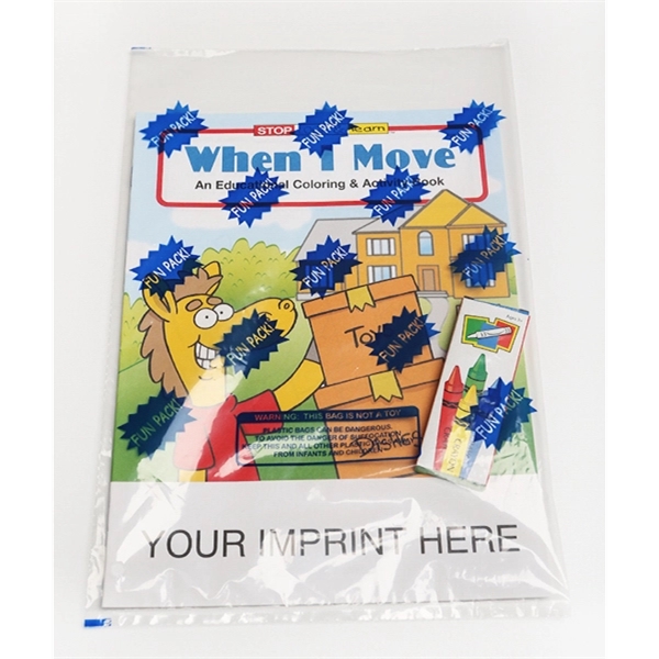 When I Move Coloring and Activity Book Fun Pack - Image 1