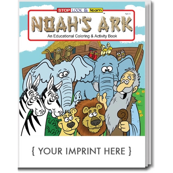 Noah's Ark Coloring And Activity Book - Image 1