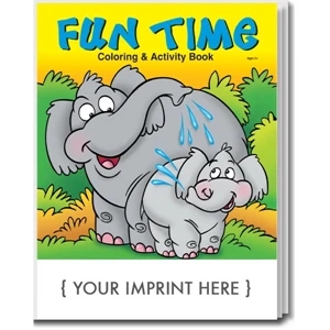 Fun Time Coloring and Activity Book