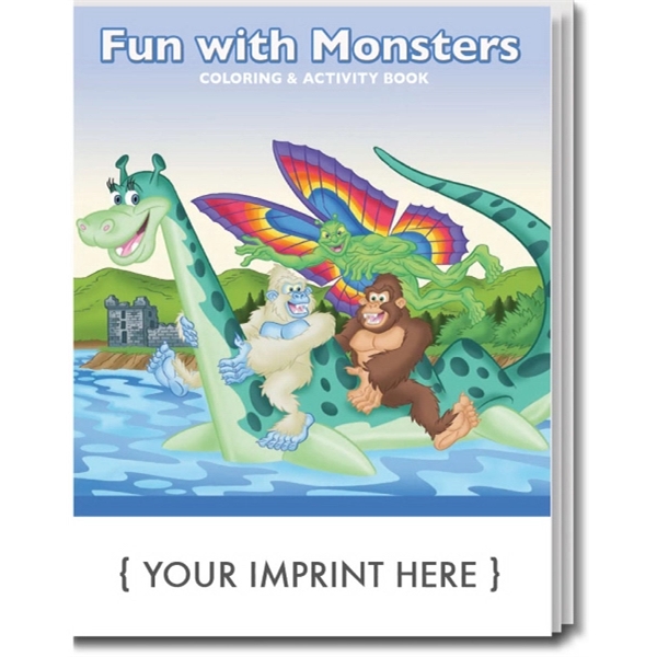 Fun with Monsters Coloring Book - Image 3