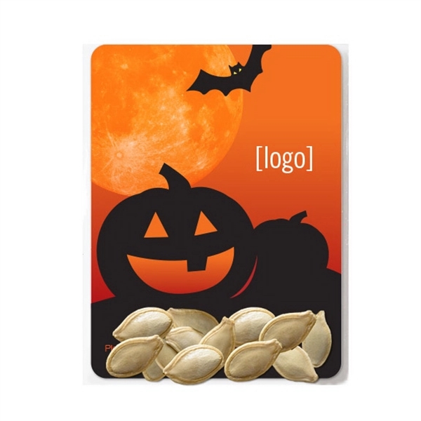 Halloween Pumpkin Seed Packet - Image 1