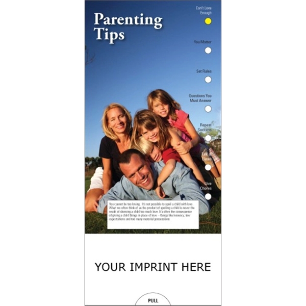 Parenting Tips Slide Chart