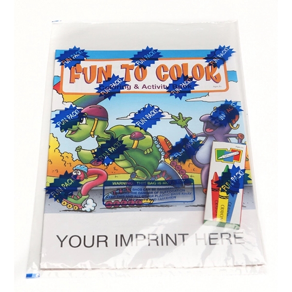 Fun to Color Coloring and Activity Book Fun Pack - Image 1
