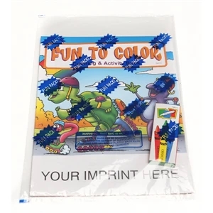 Fun to Color Coloring and Activity Book Fun Pack