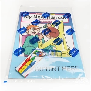 My New Haircut Coloring and Activity Book Fun Pack