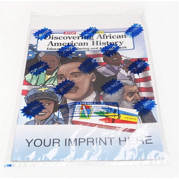 Discovering African American History Coloring Book Fun Pack - Image 1